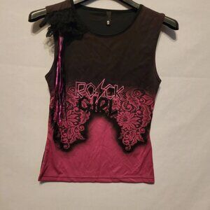 Rock Girl top -size small